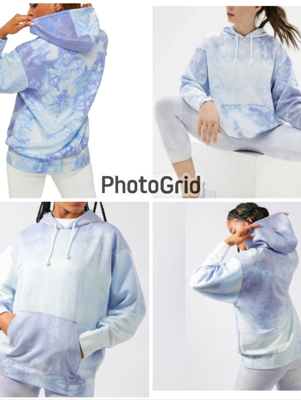 Nike Lightweight Tie Dye Hoodie Size Large